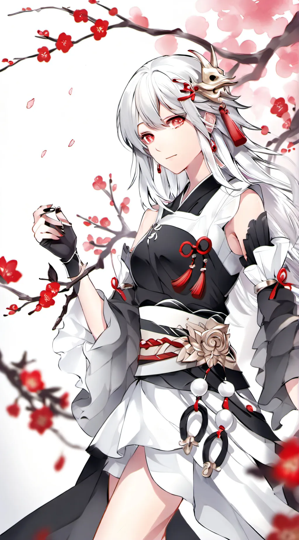 ai character: hashira background