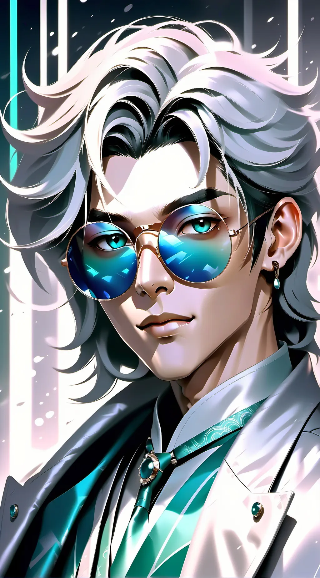 ai character: Dr. Viralocity background