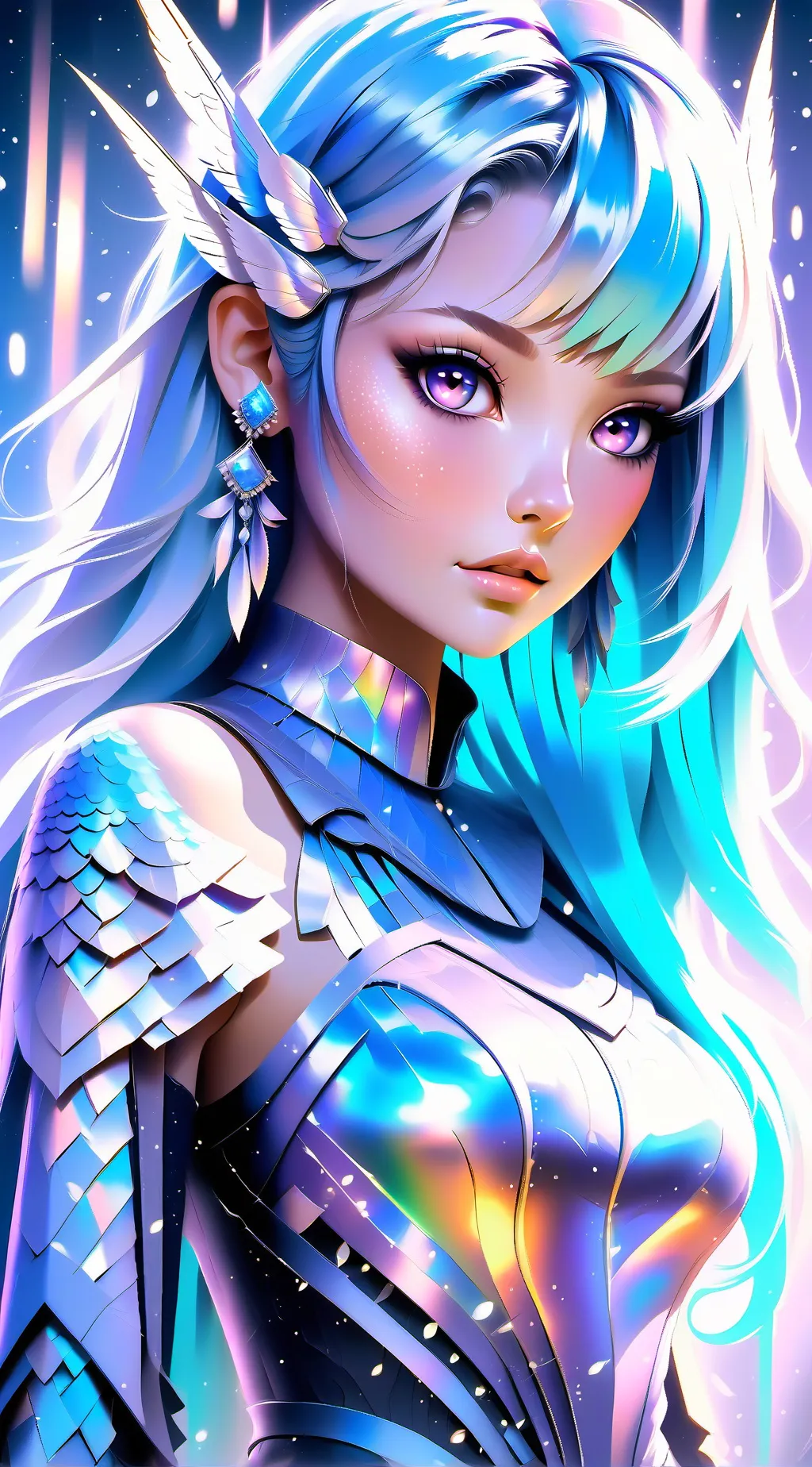 ai character:  Maya ￼ background