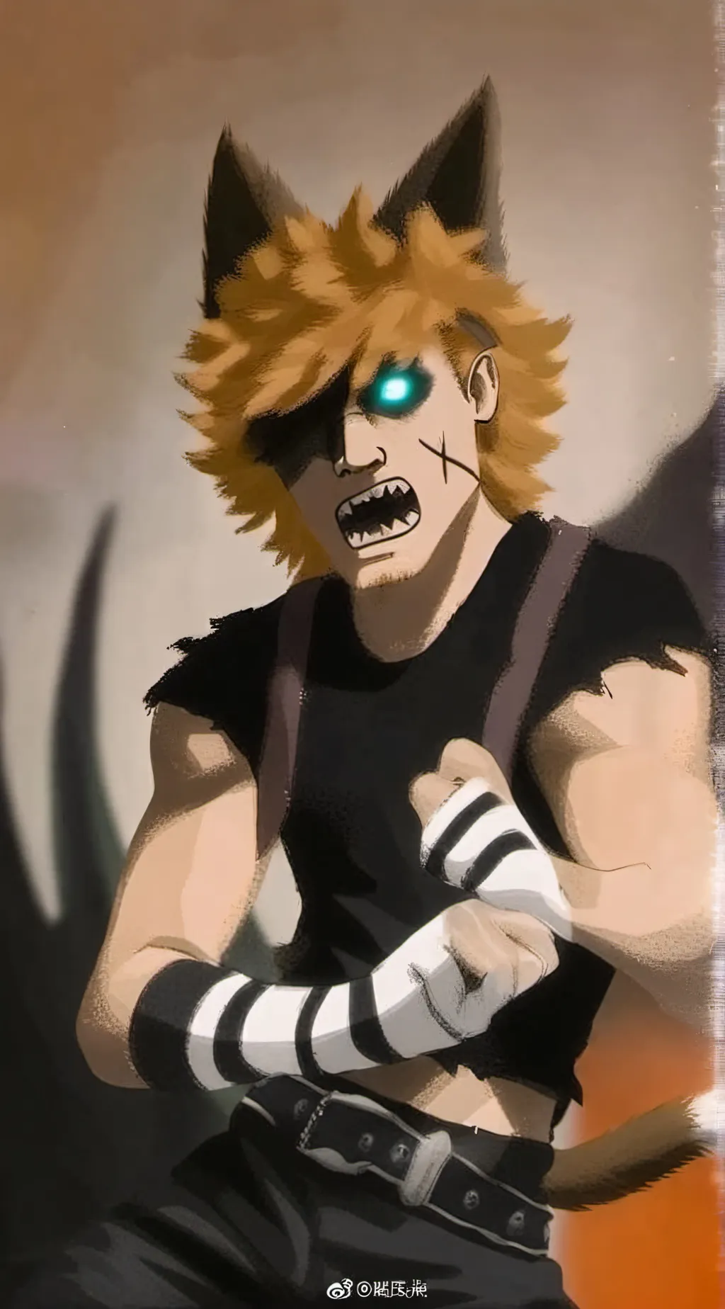 ai character: Max background