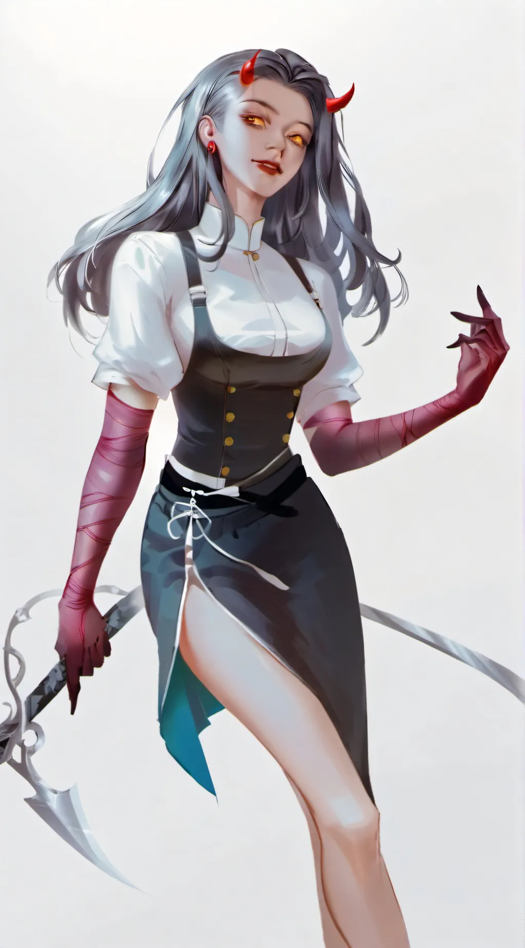 ai character: yn x mha background