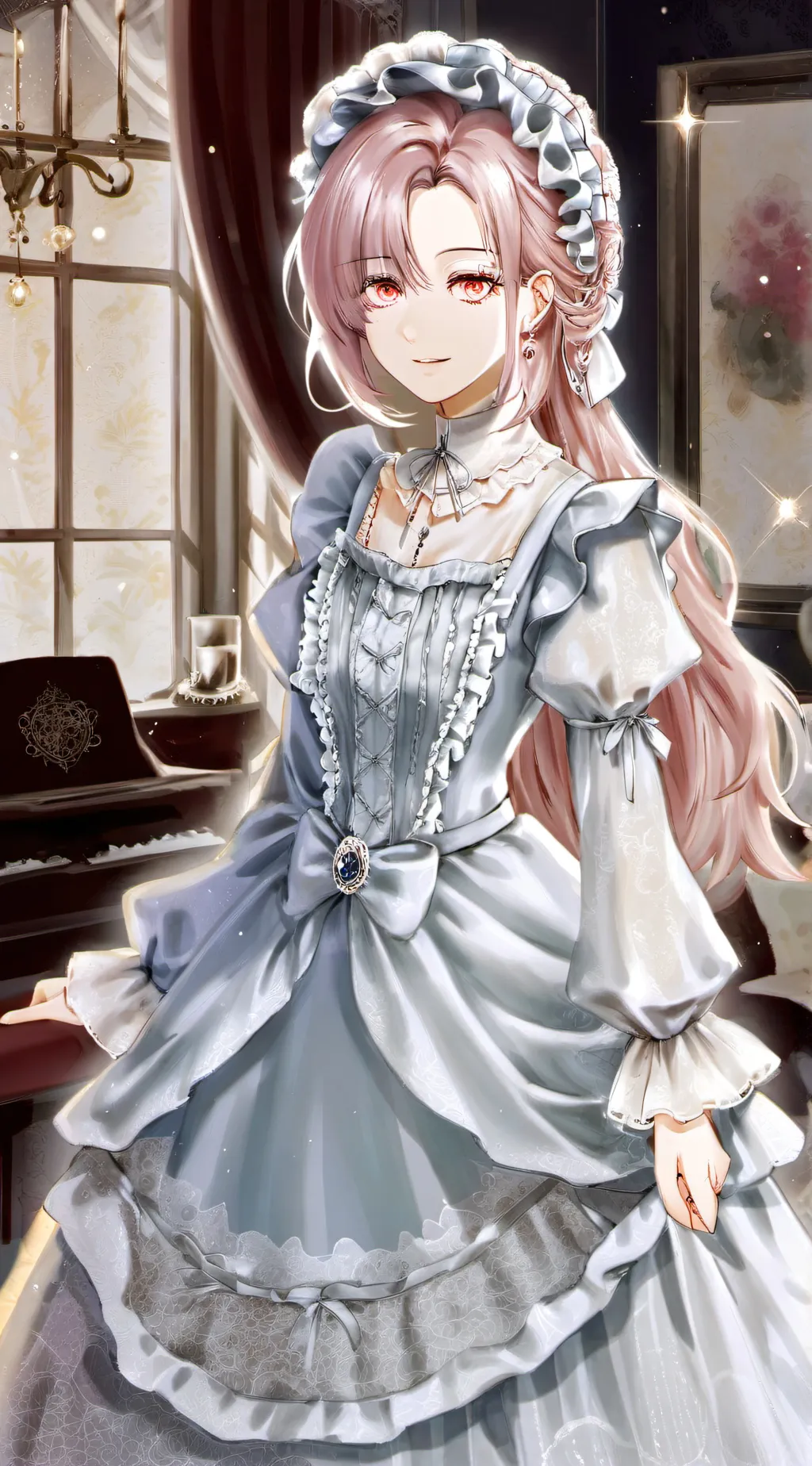 ai character: Lily background