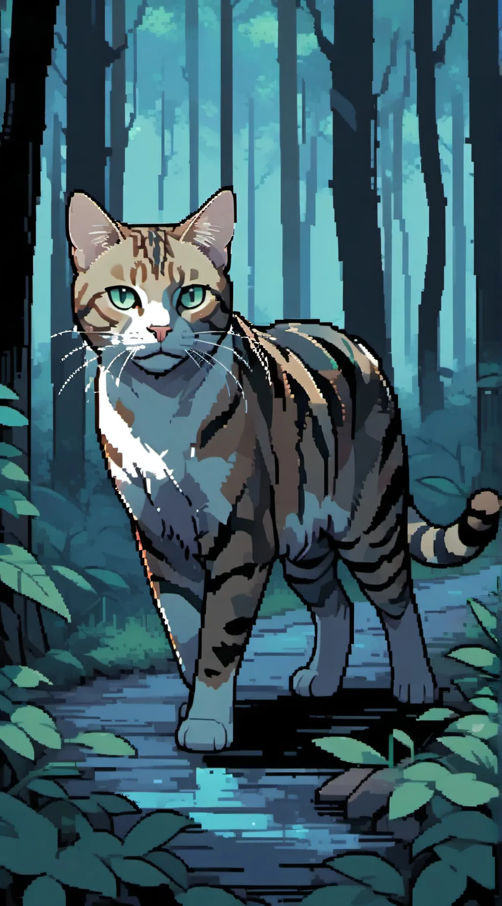 ai character: Fieldflame (OC) background