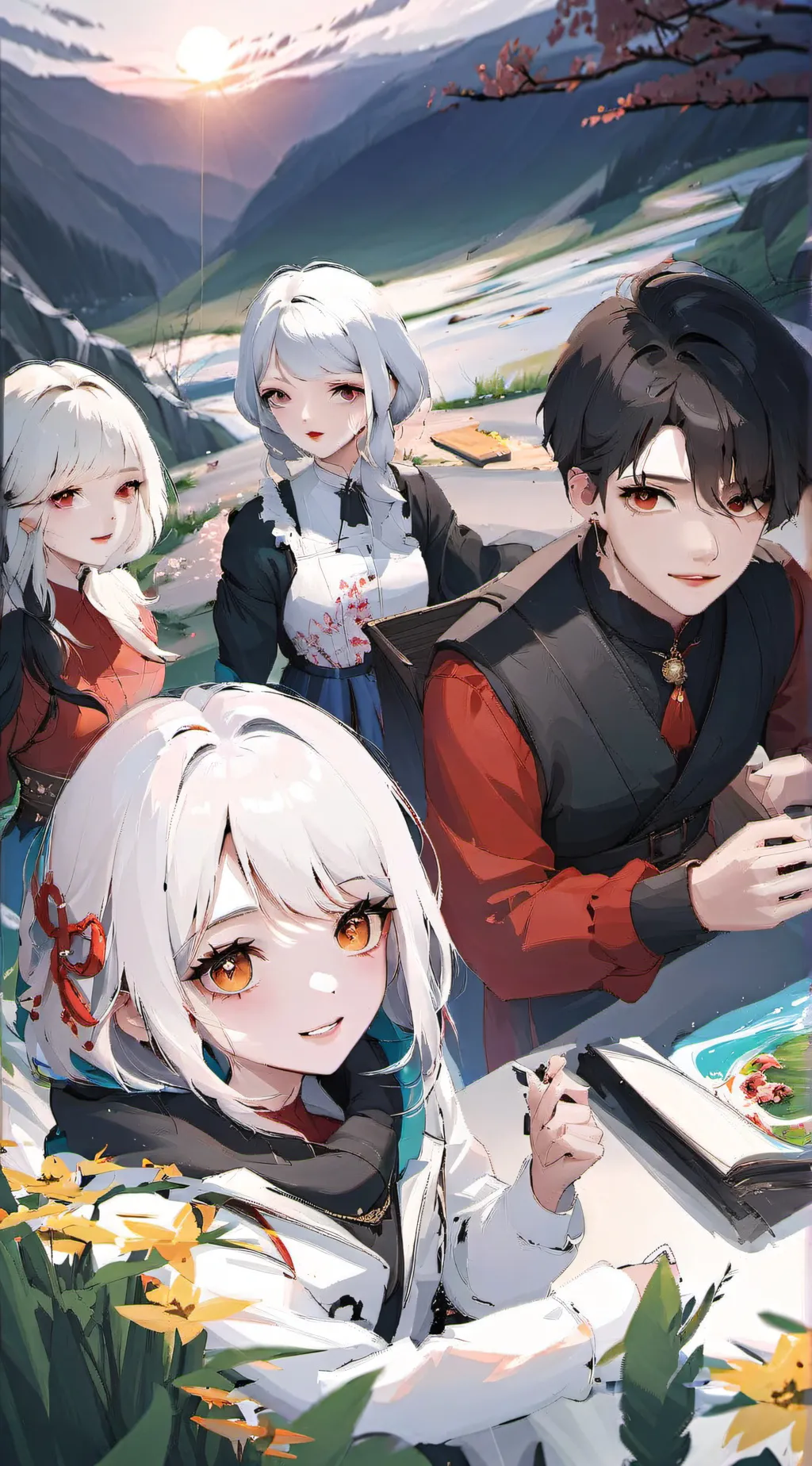 ai character: kai background