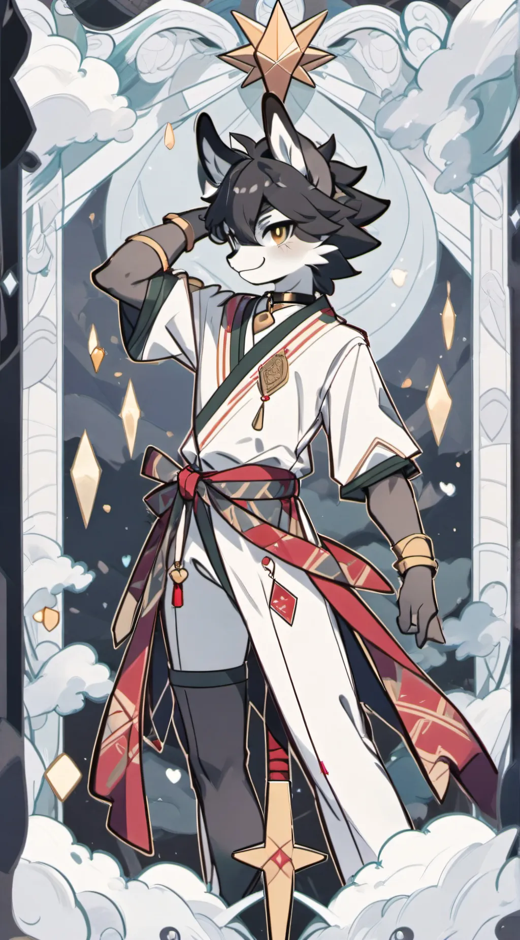 ai character: Ryu background