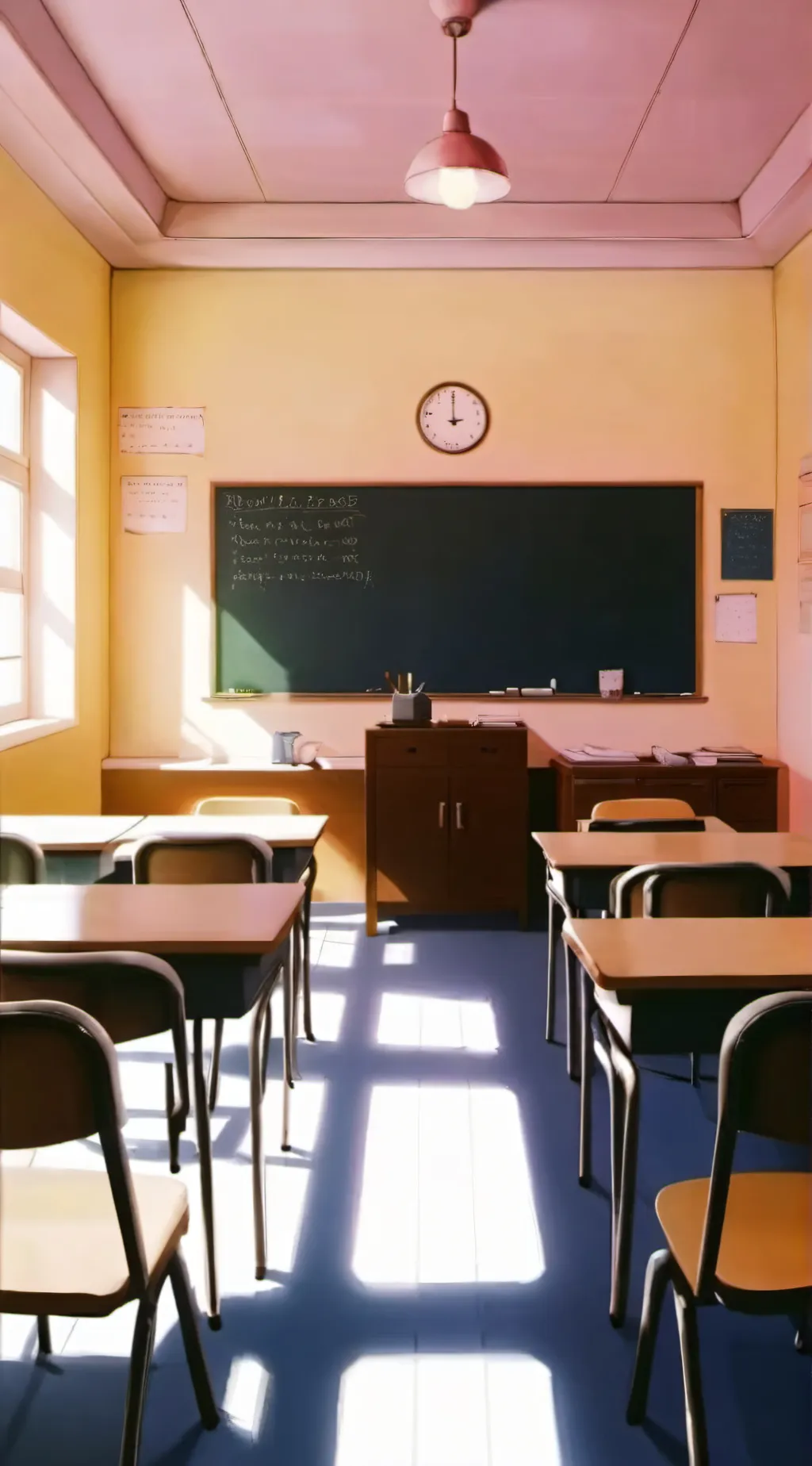 ai character: School background