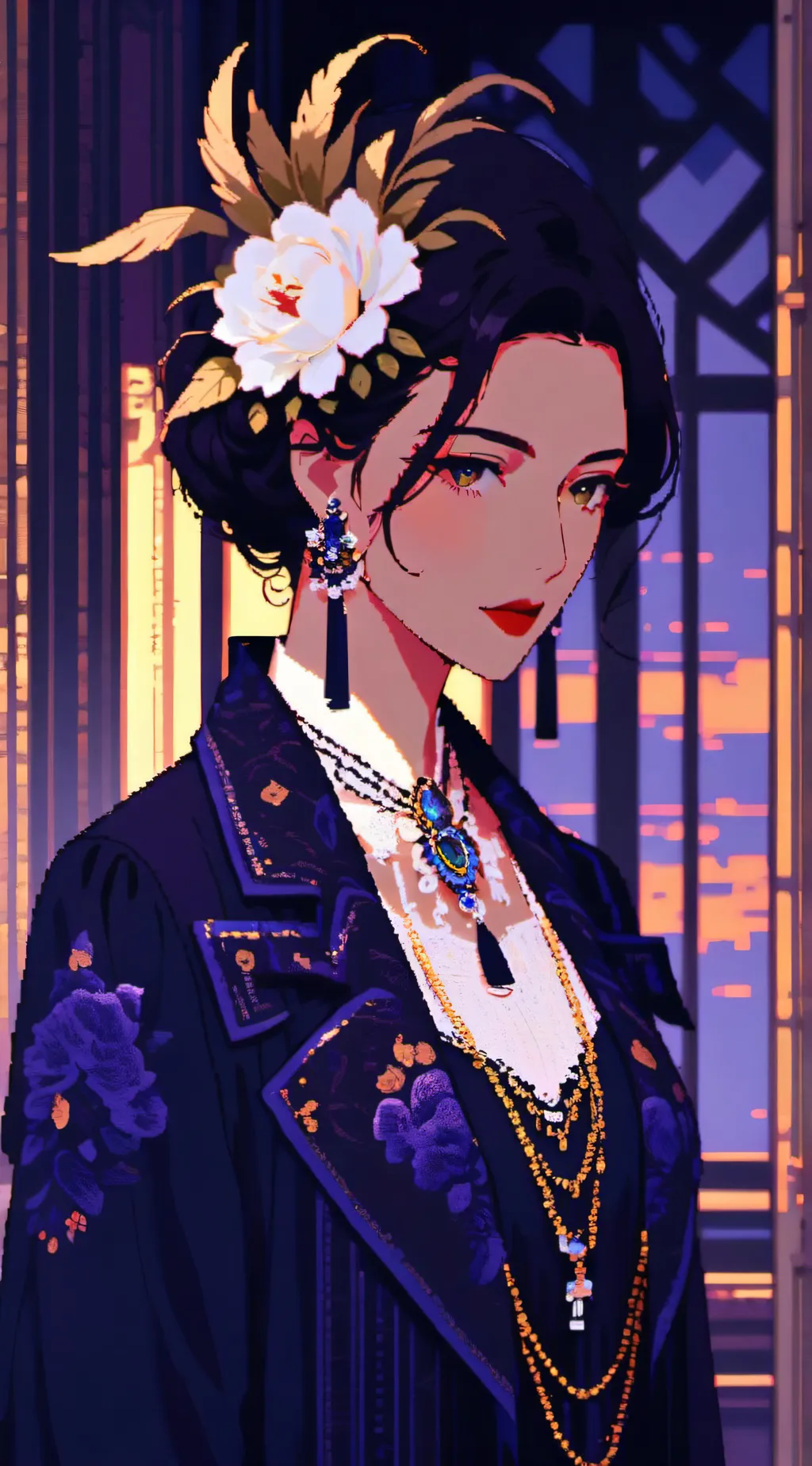 ai character: Margot background