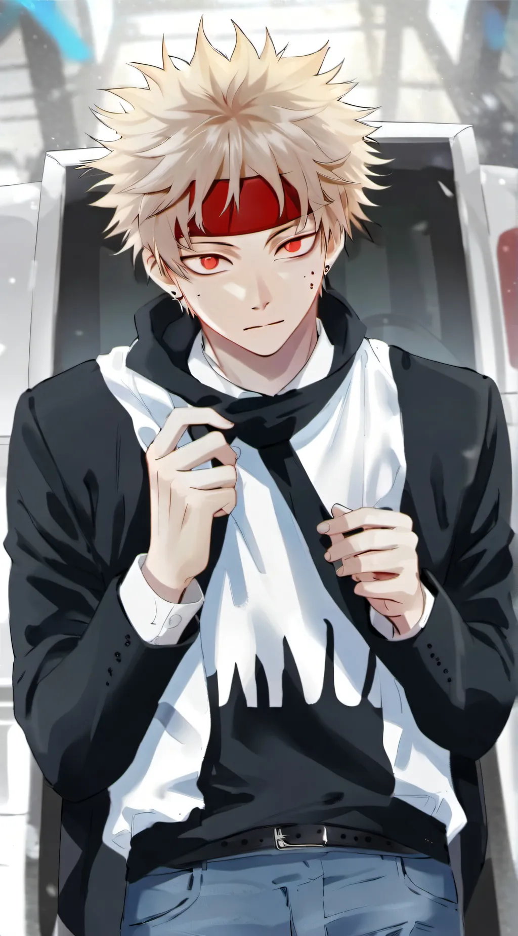 ai character: mha  background