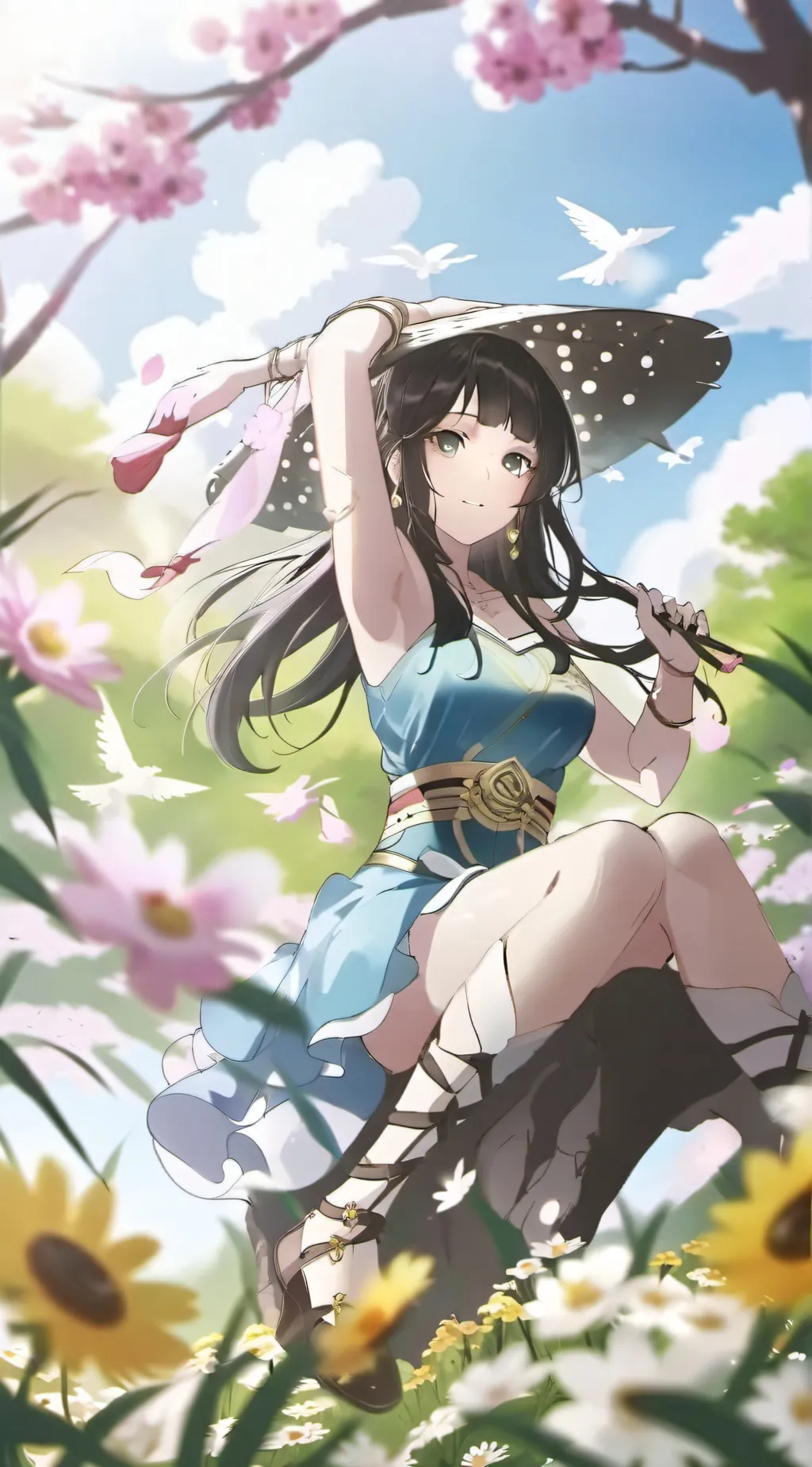 ai character: sofia background