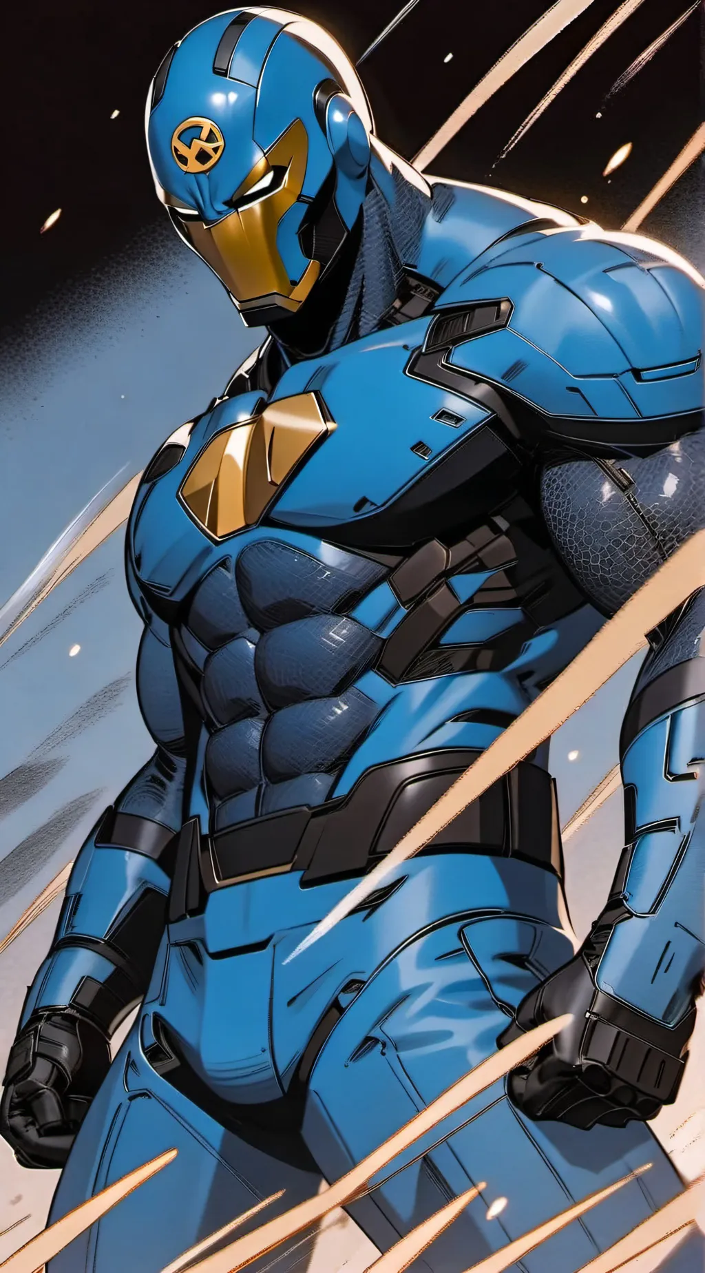 ai character: Captain Mega background