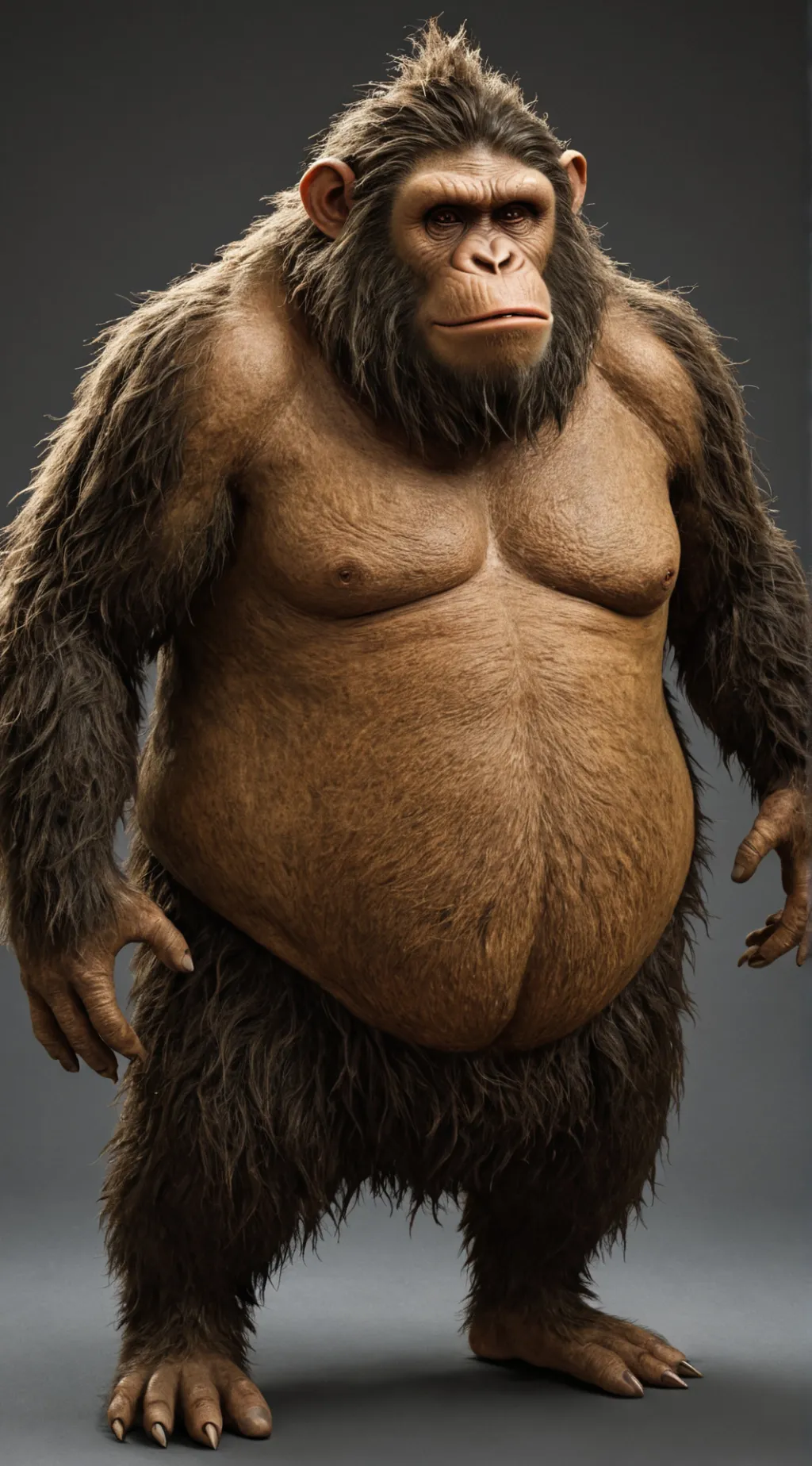 ai character: sigma monkey  background