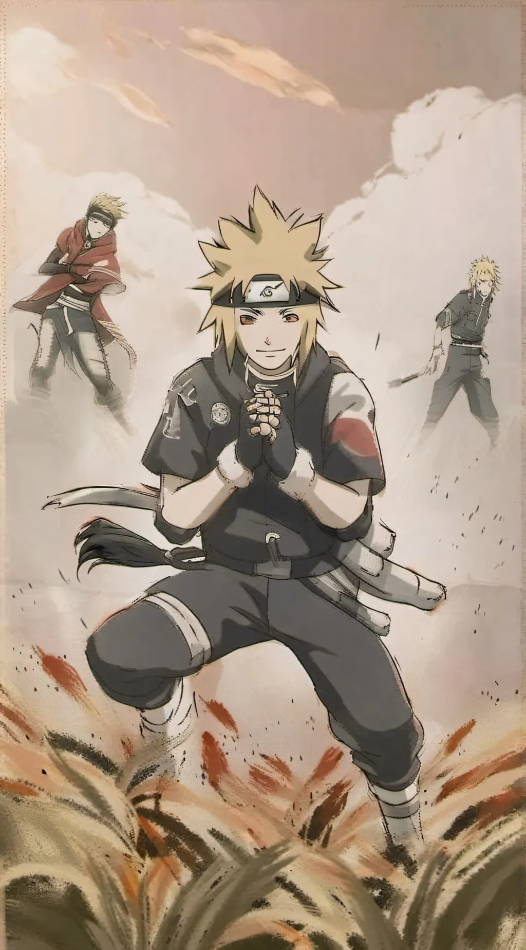 ai character: Team Minato background