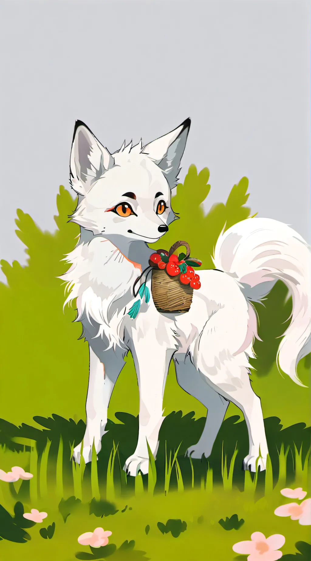 ai character: Fox world 🌍 background
