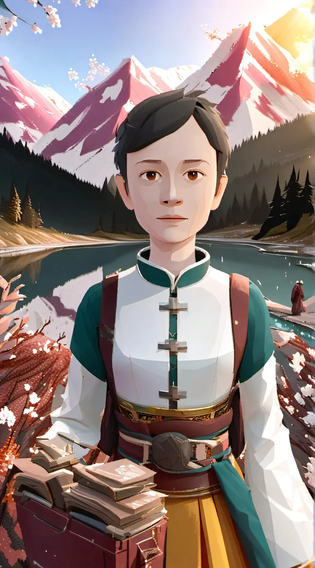 ai character: Андрей background