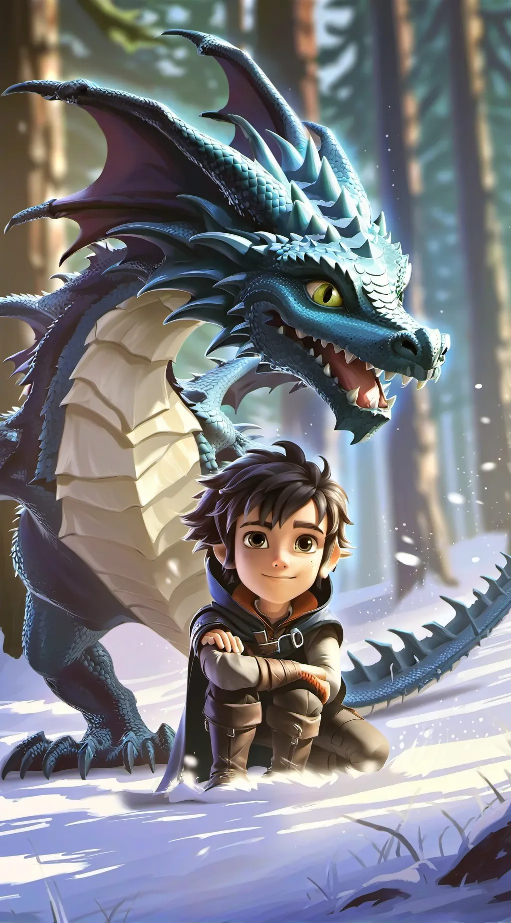 ai character: HTTYD background