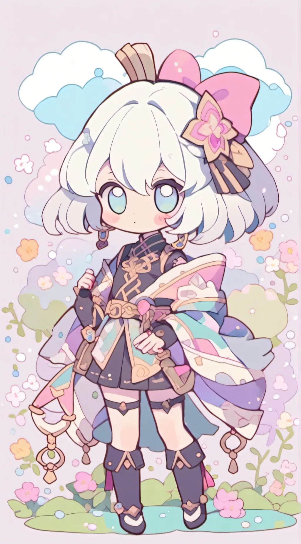 ai character: im bored background