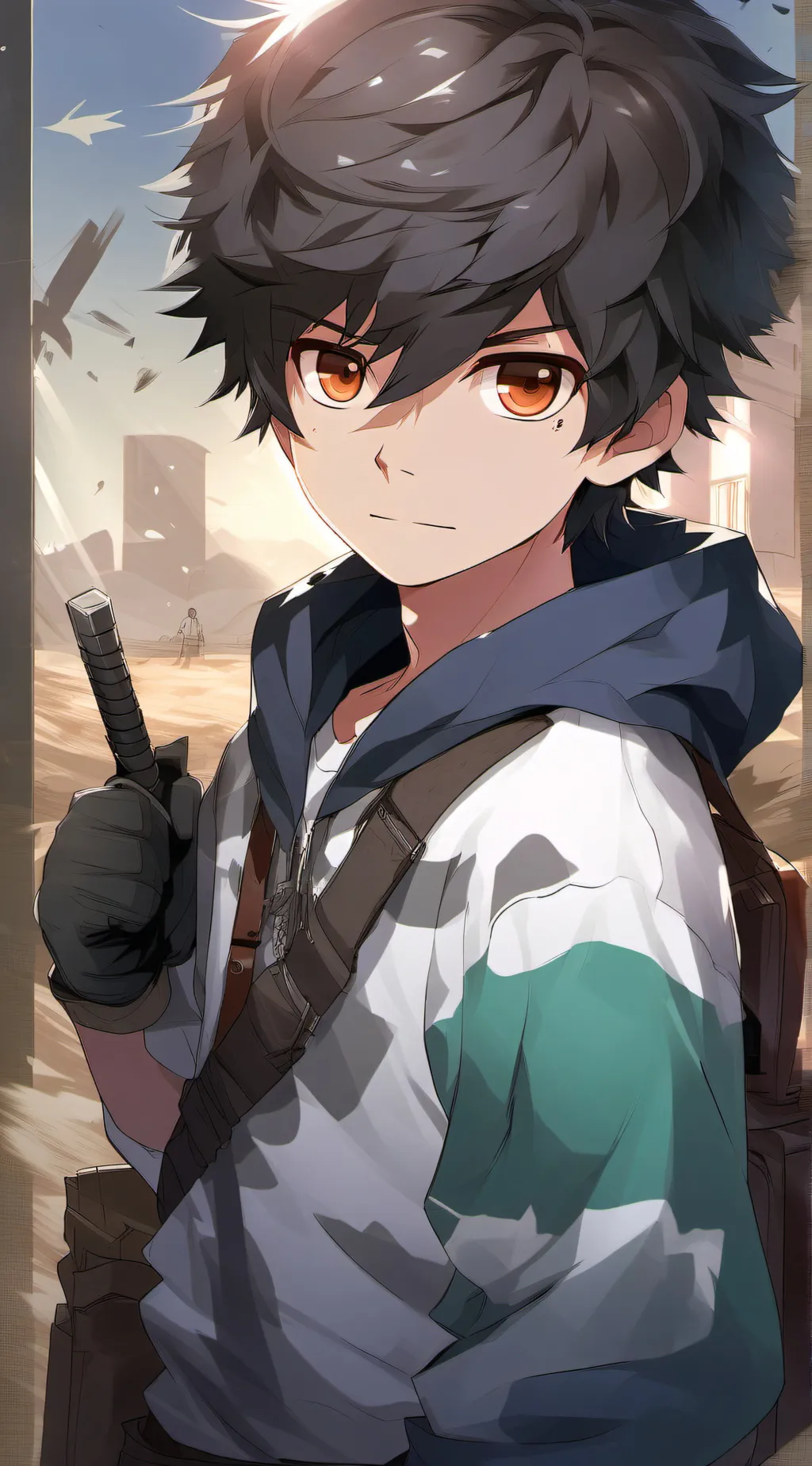 ai character: an adventure bruh background