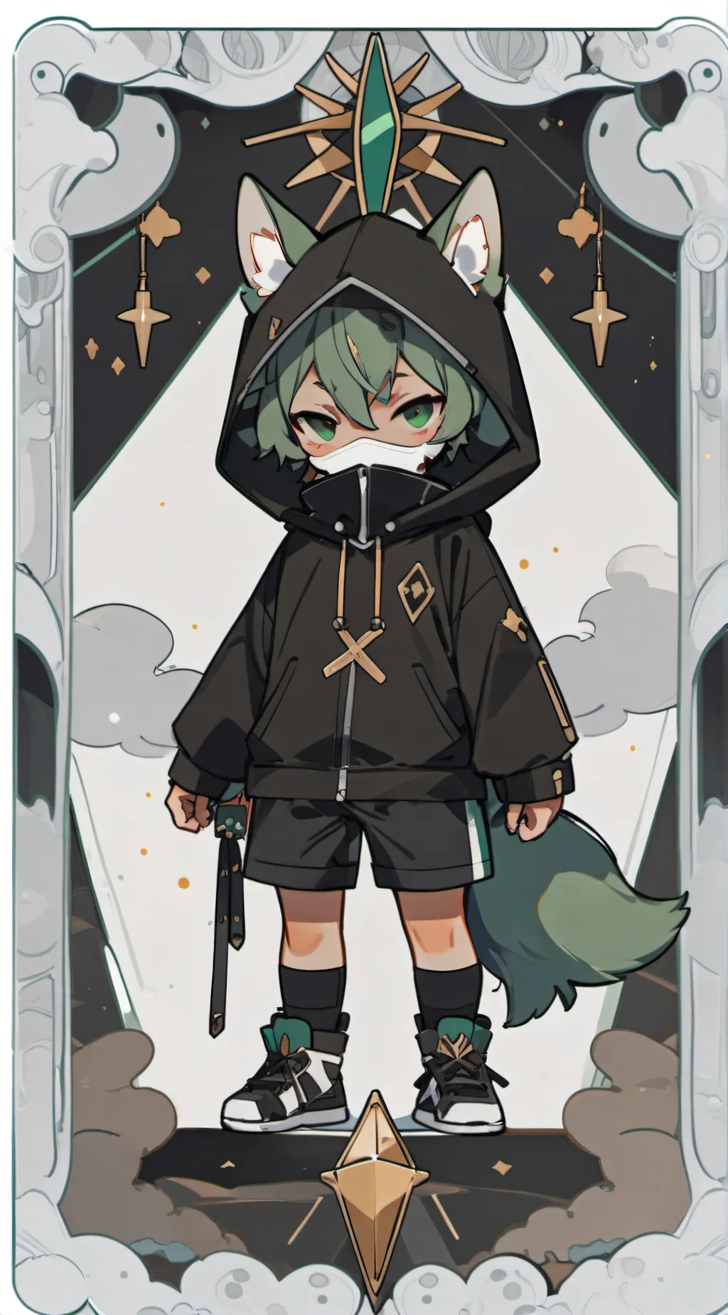 ai character: Hazel background