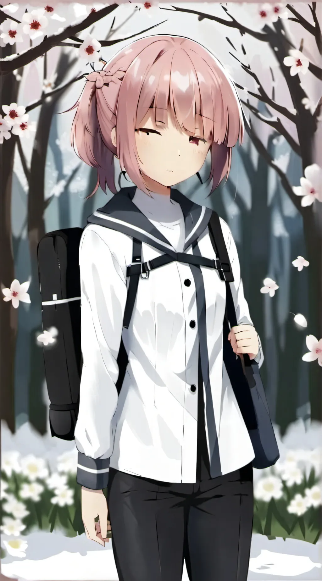 ai character: Frisk background