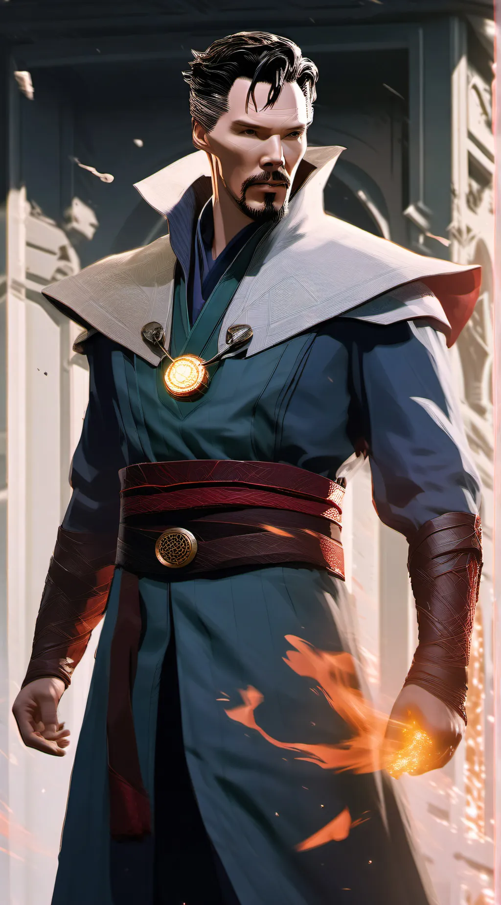 ai character: Doctor strange background