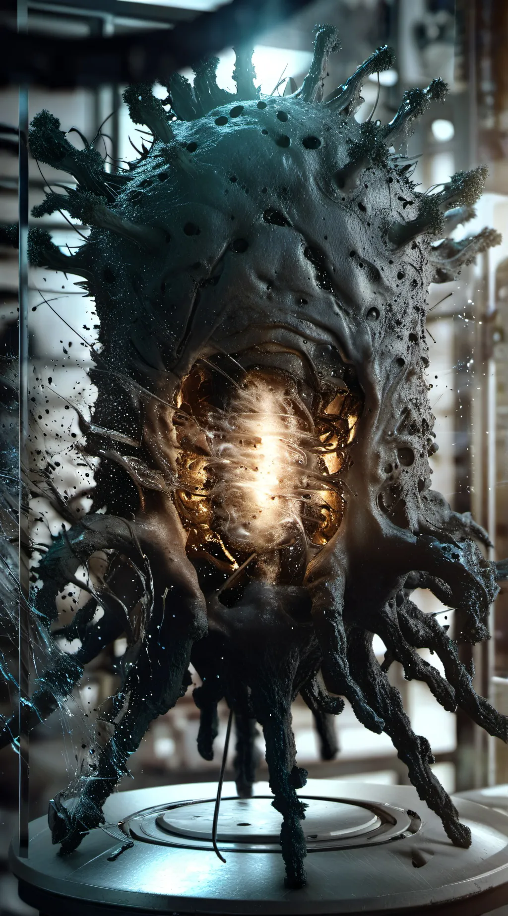 ai character: Unknown virus background