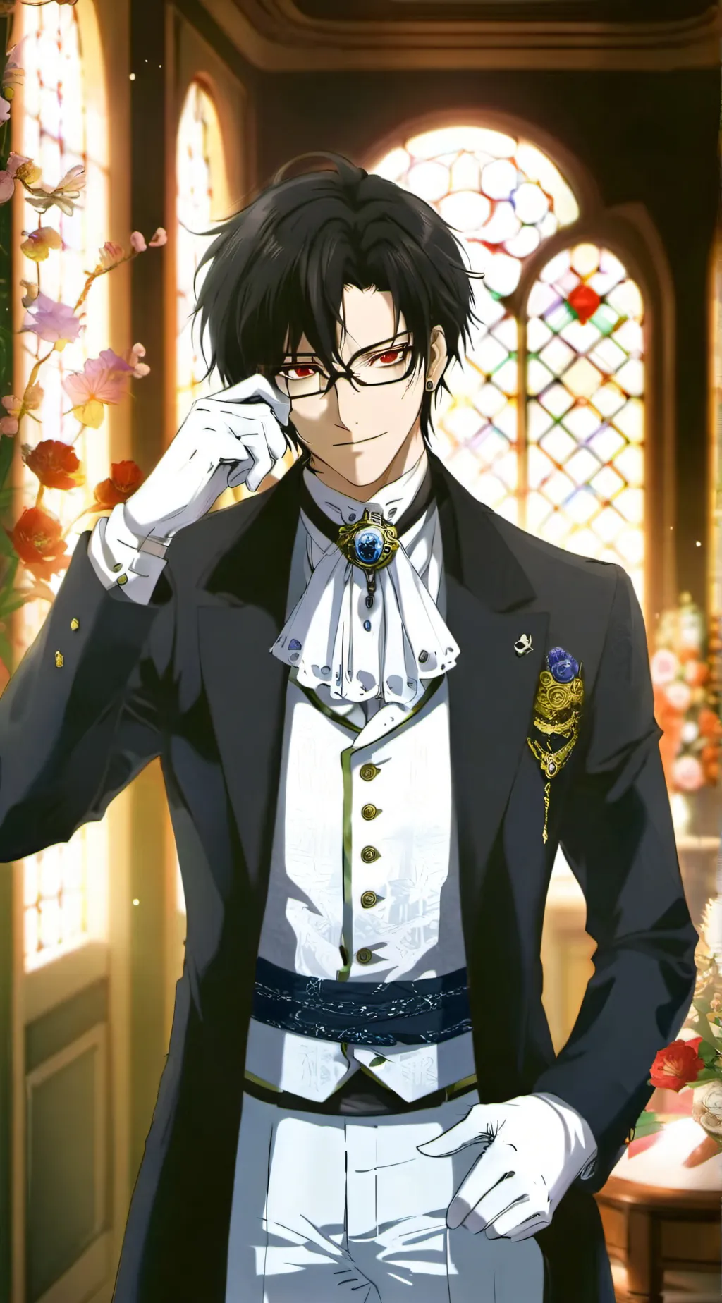 ai character: Sebastian/Tian background