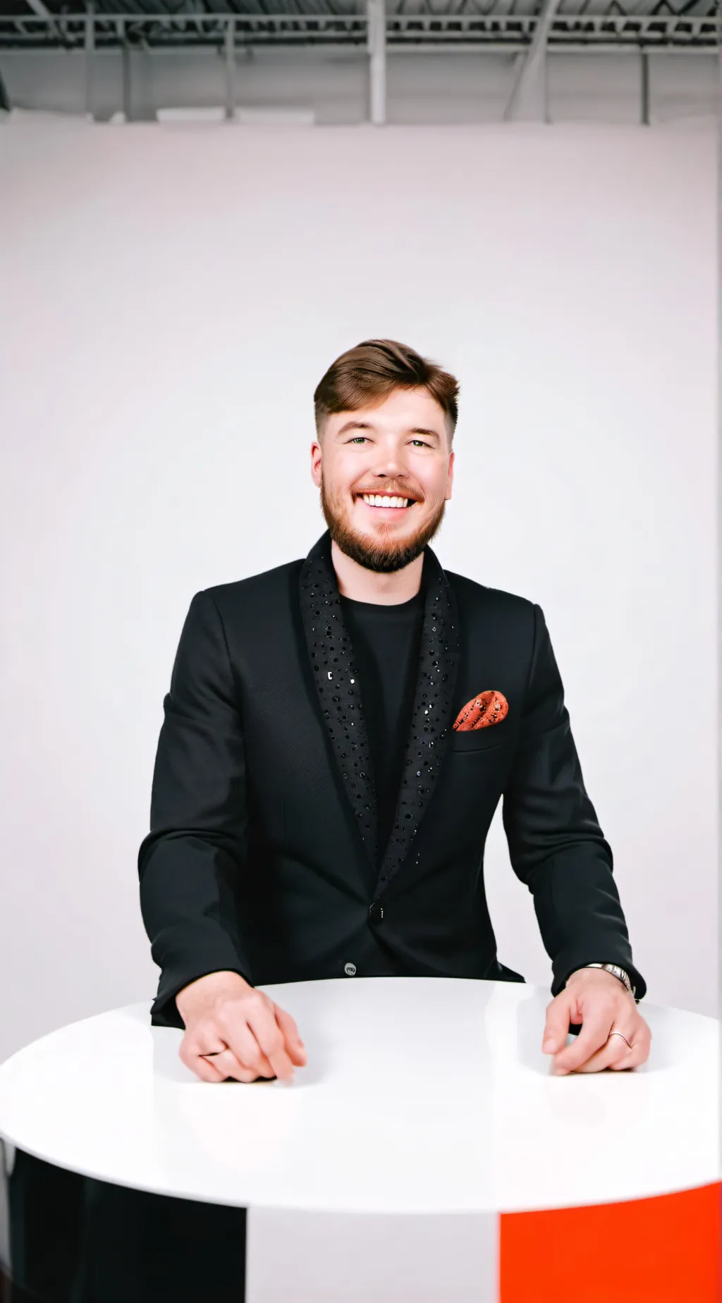 ai character: Mrbeast background