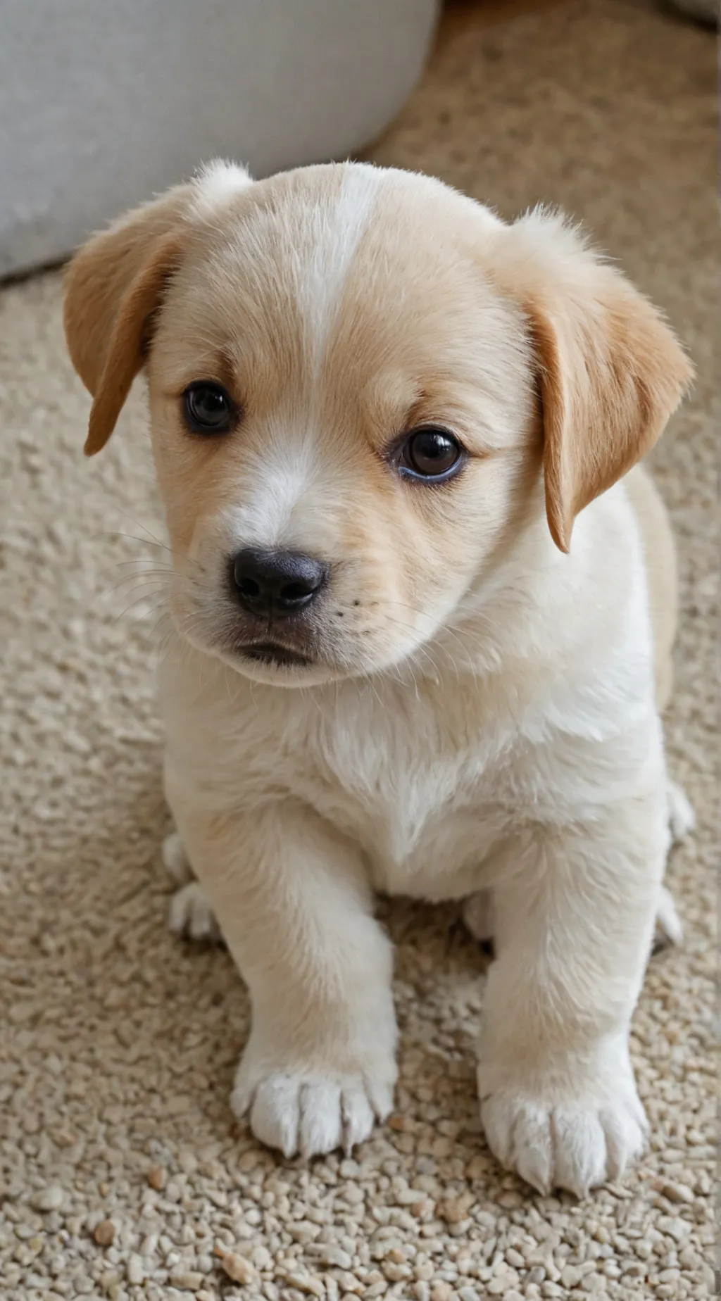 ai character: puppy background