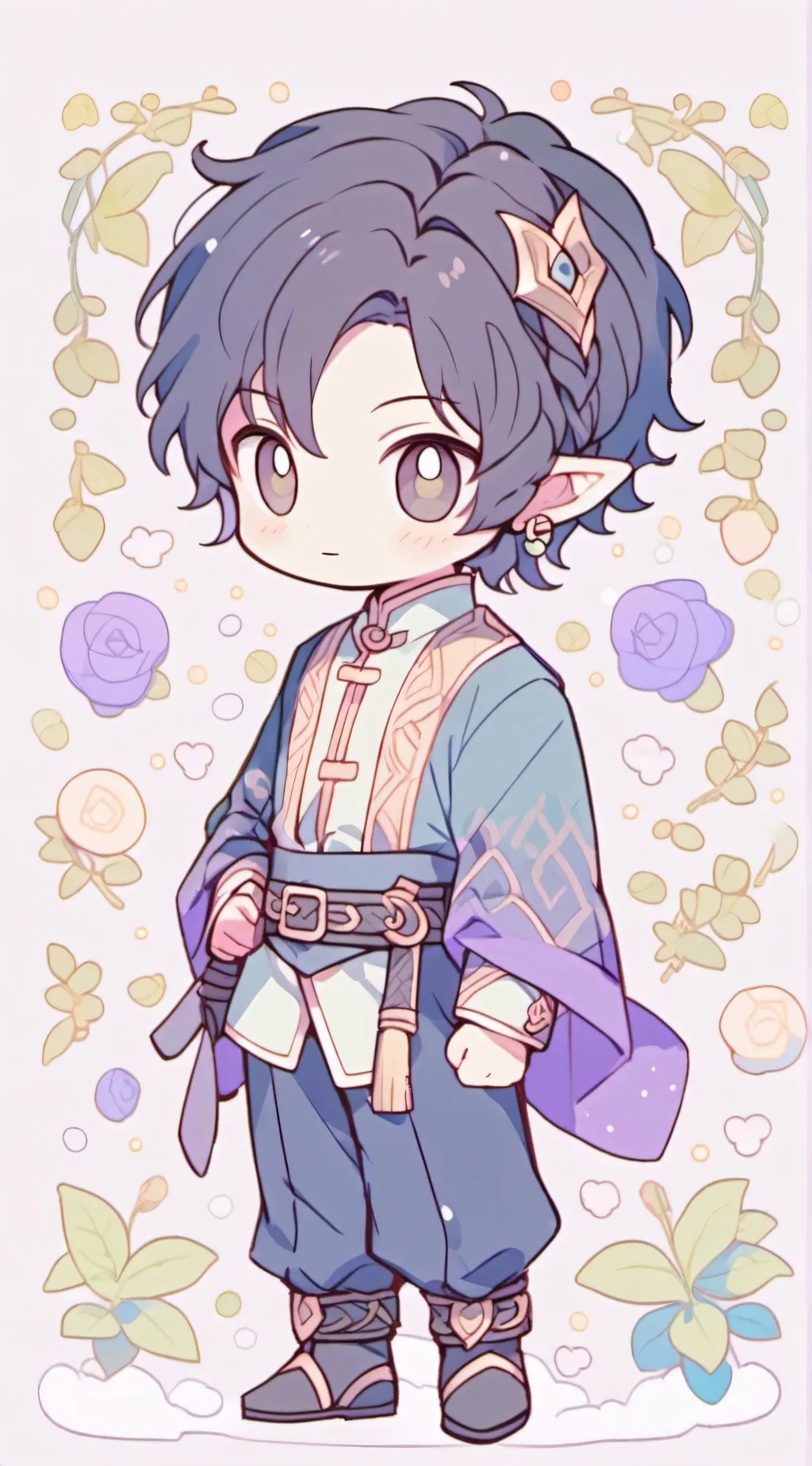 ai character: Tamaki Amajiki background