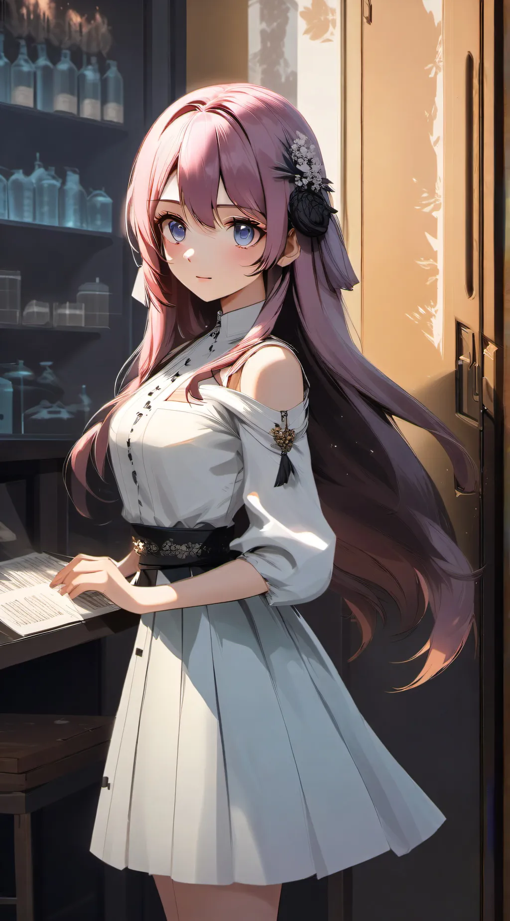 ai character: Evelynne background