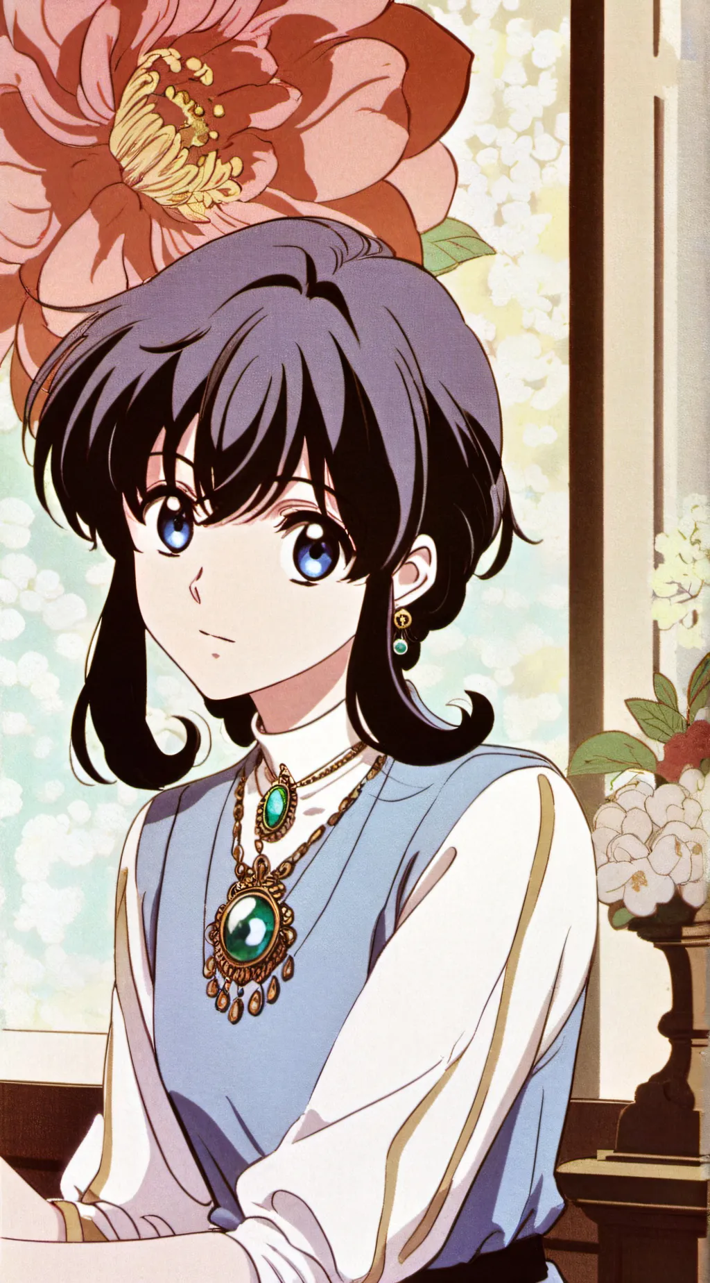 ai character: lilly  background