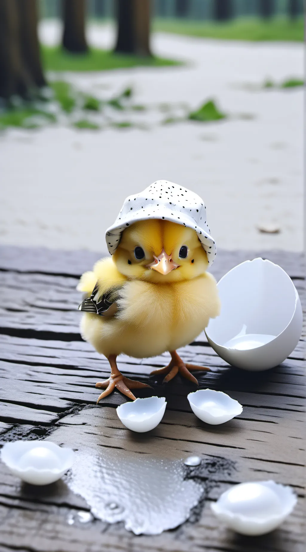 ai character: raise a Chick Sim background