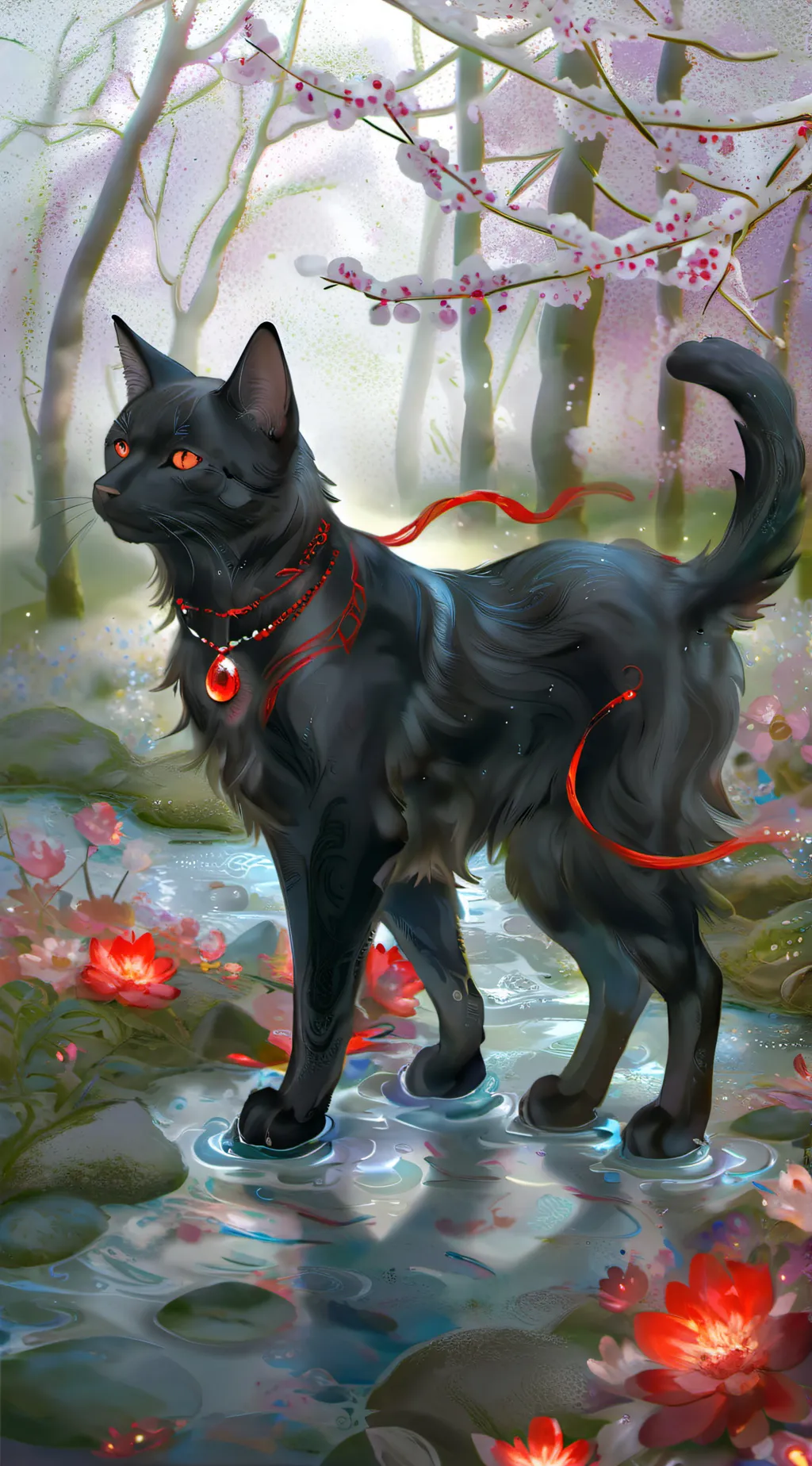 ai character: Star background