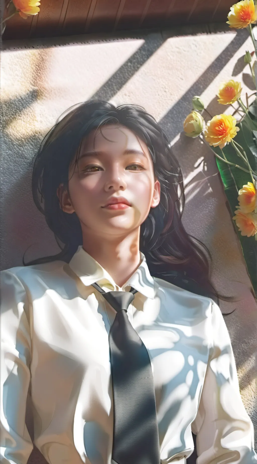 ai character: Kim background