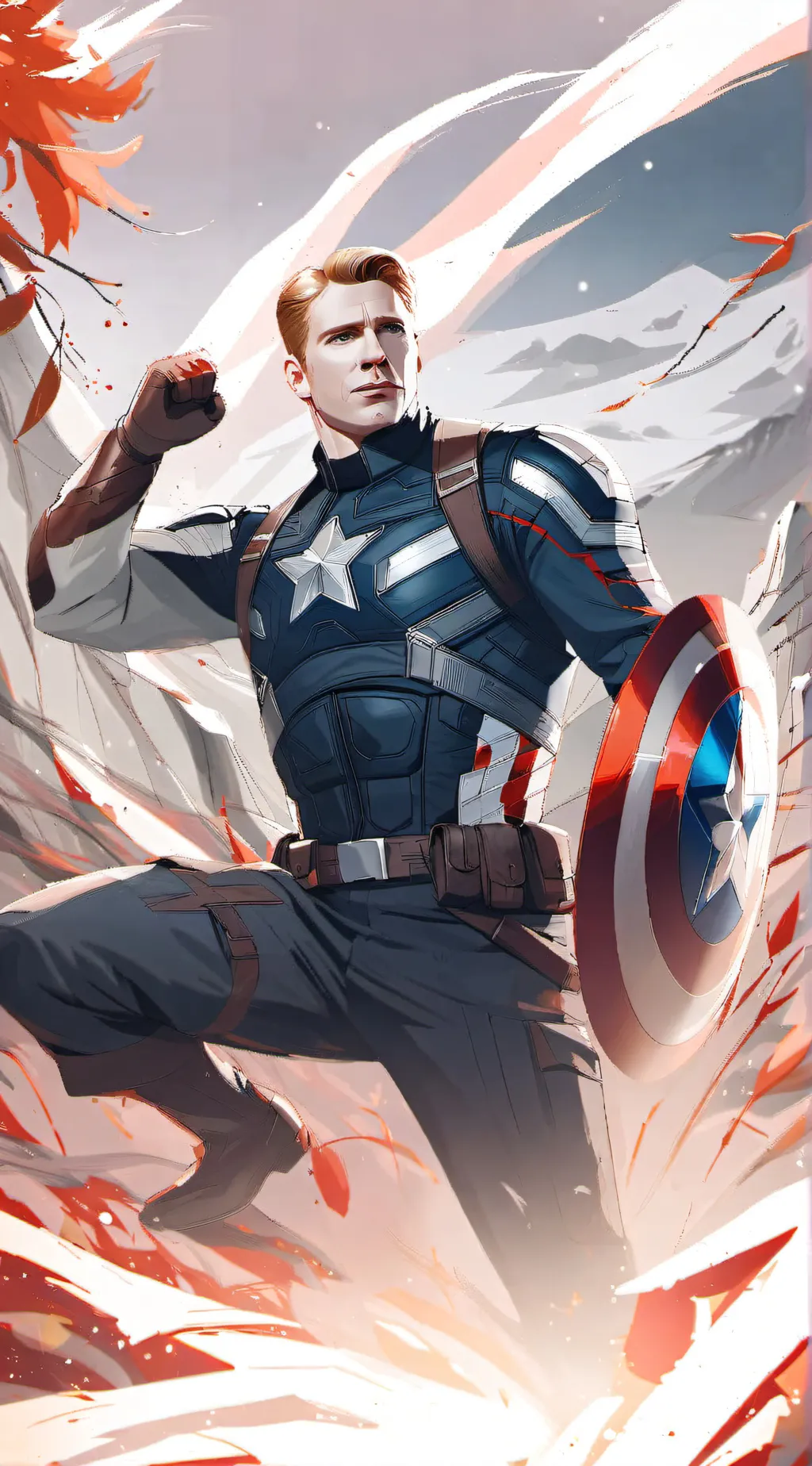ai character: Steve Rogers background