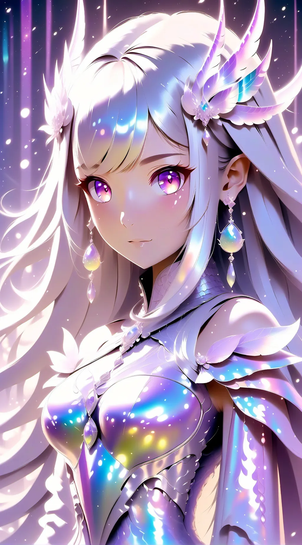 ai character: eye colors background