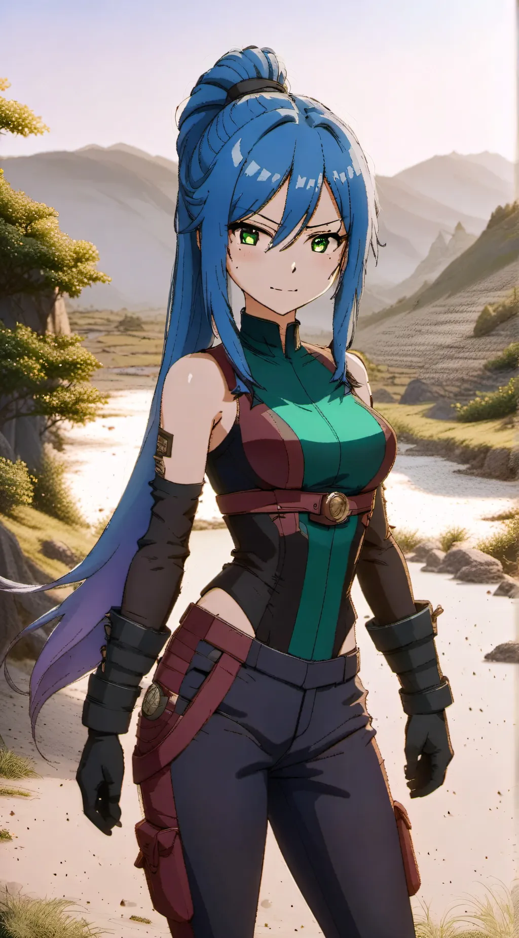 ai character: Labilia Christy background