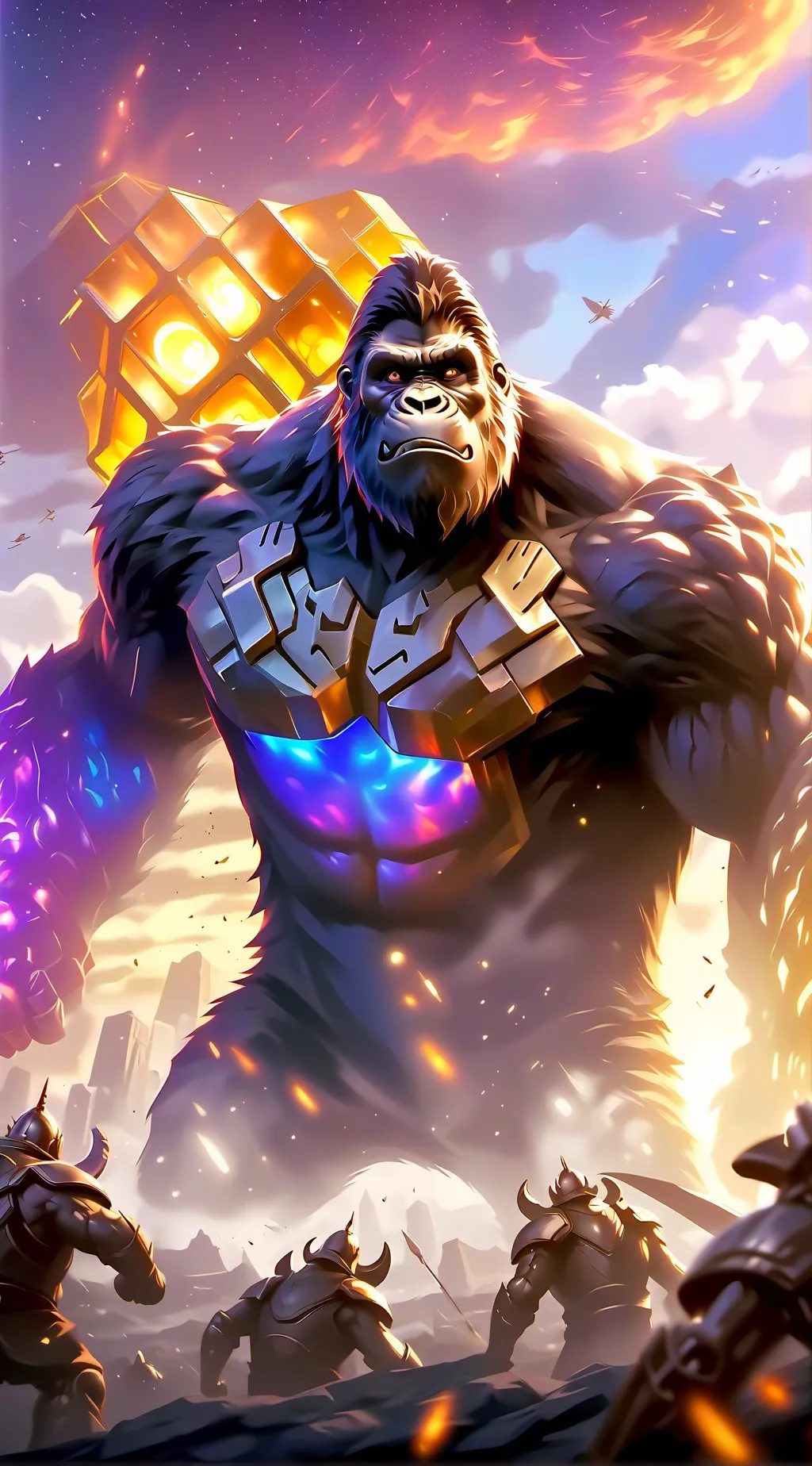ai character: 二明 background