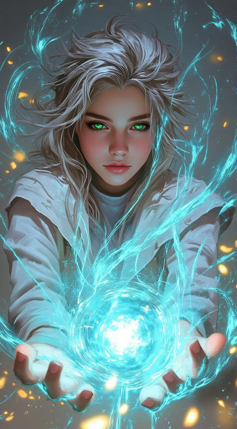 ai character: Serenity background