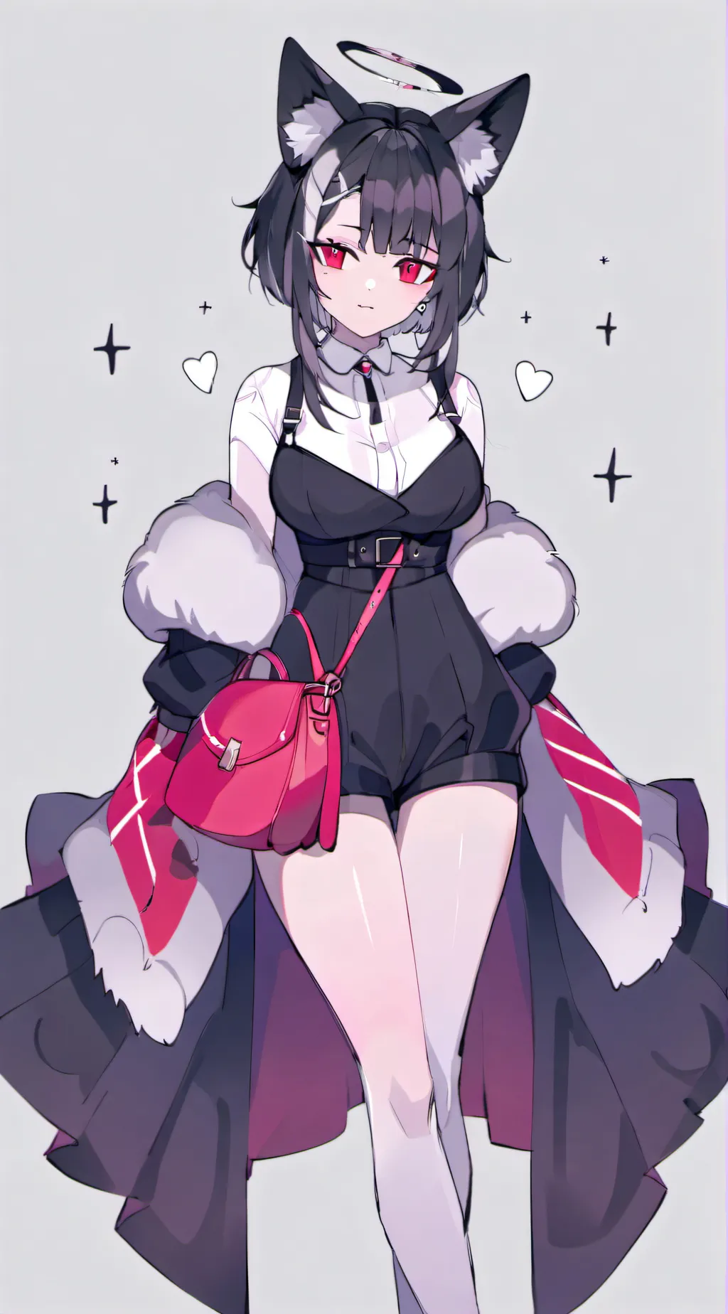 ai character: fur con background