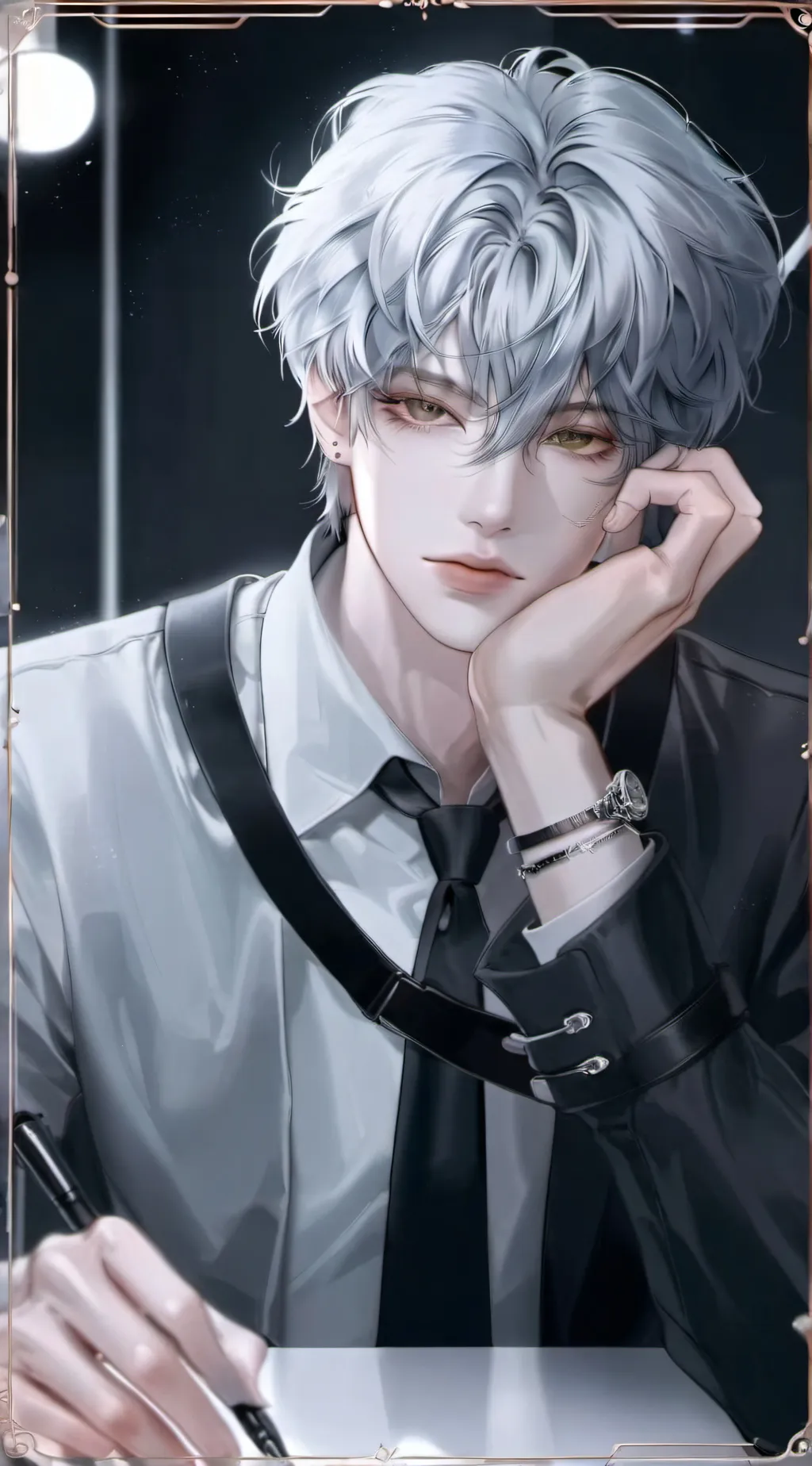 ai character: Archer background