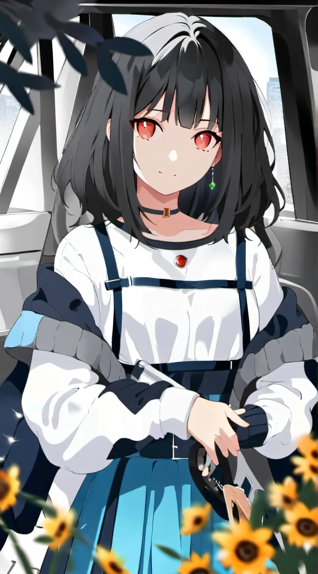 ai character: Riley  background