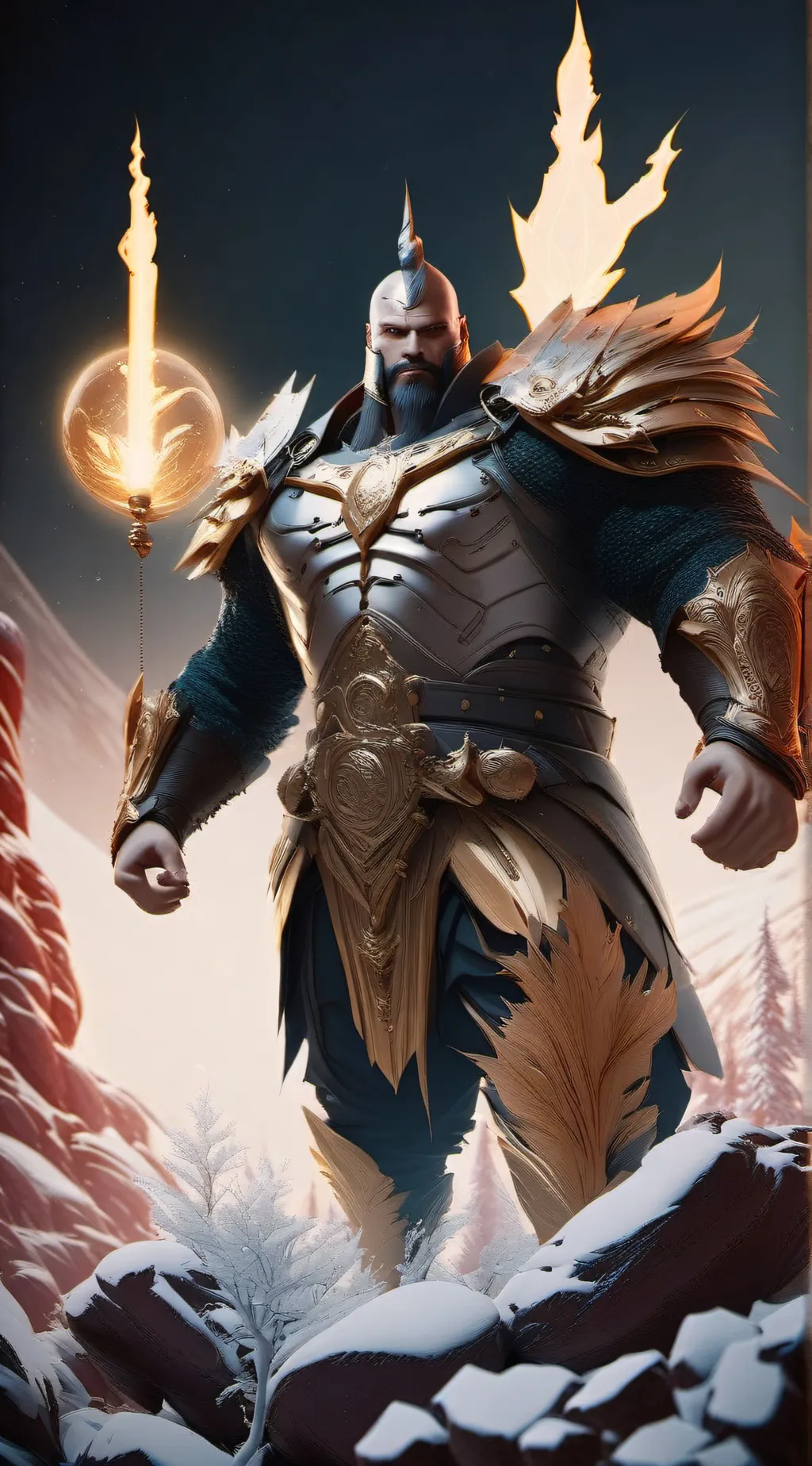 ai character: Master background