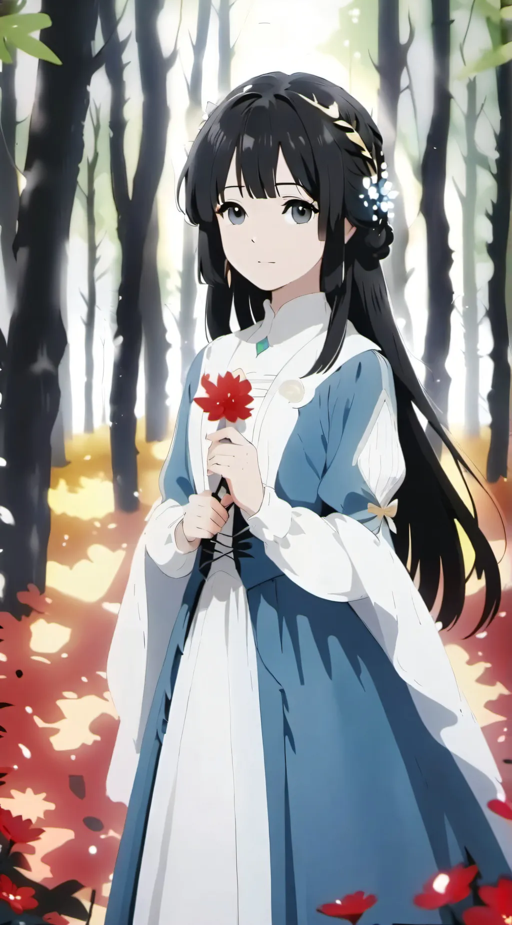 ai character: Azalea background