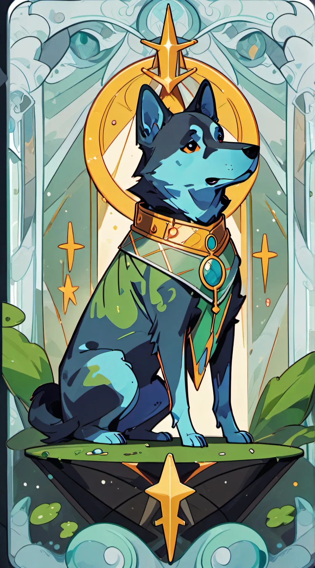 ai character: Bruno (neopets) background