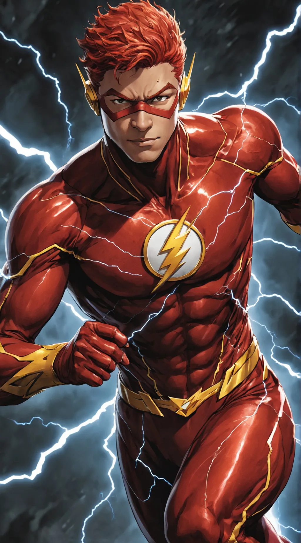 ai character: The Flash background