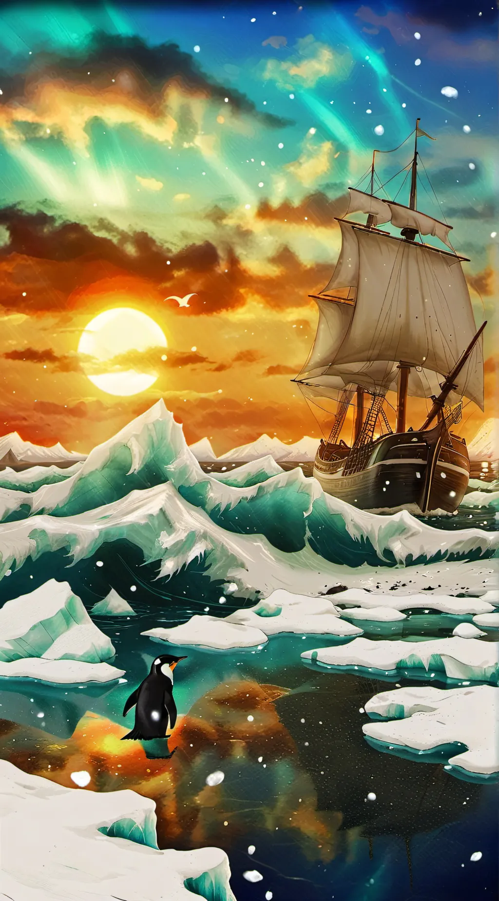 ai character: The Horizon  background