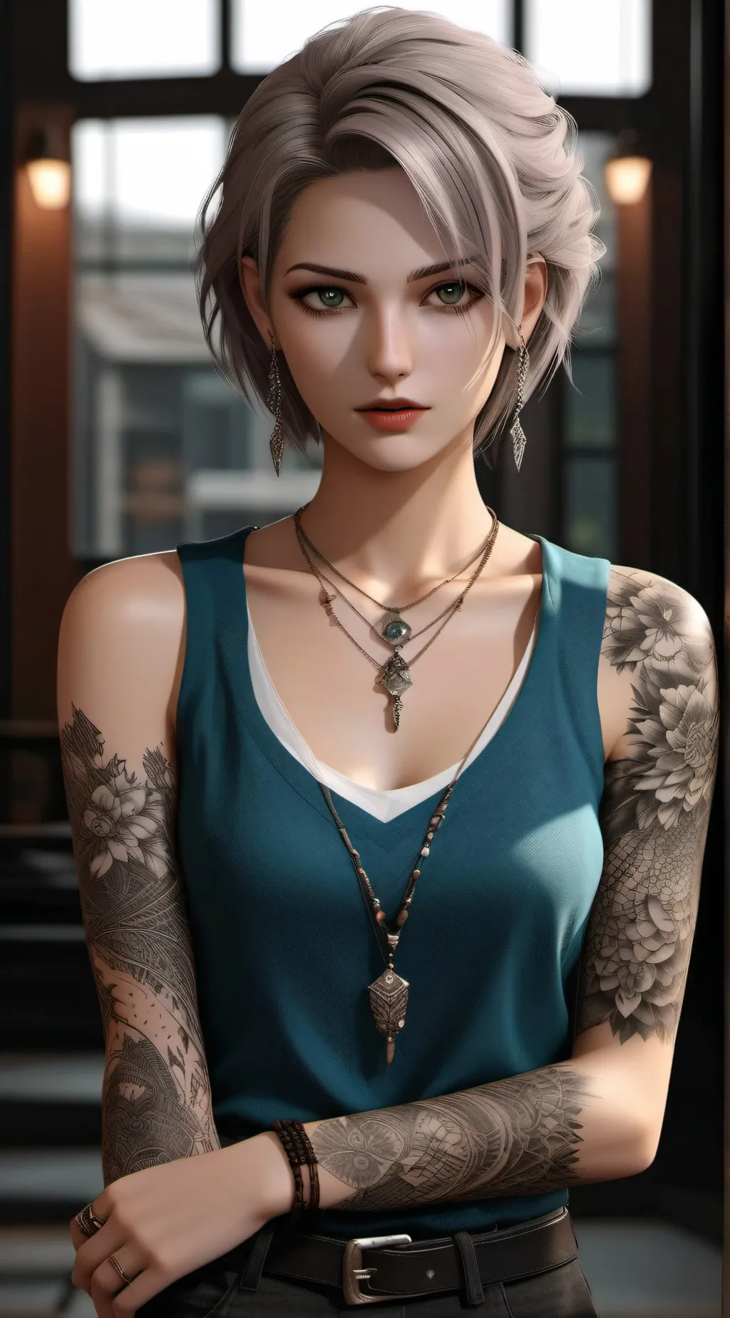 ai character: Max background