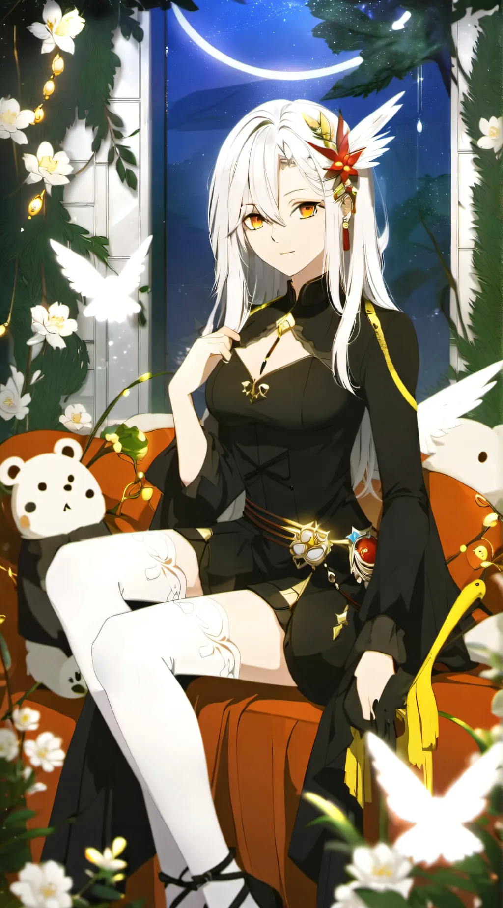 ai character: Serina background
