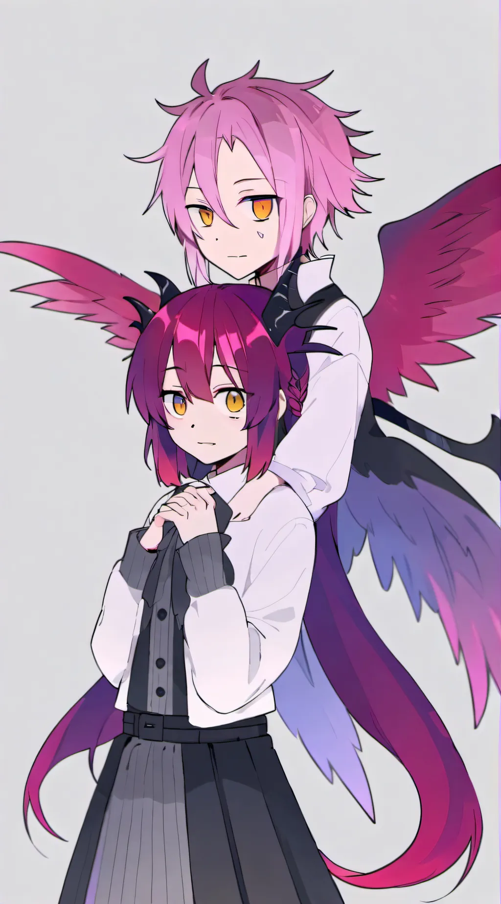 ai character: Axel and luna background